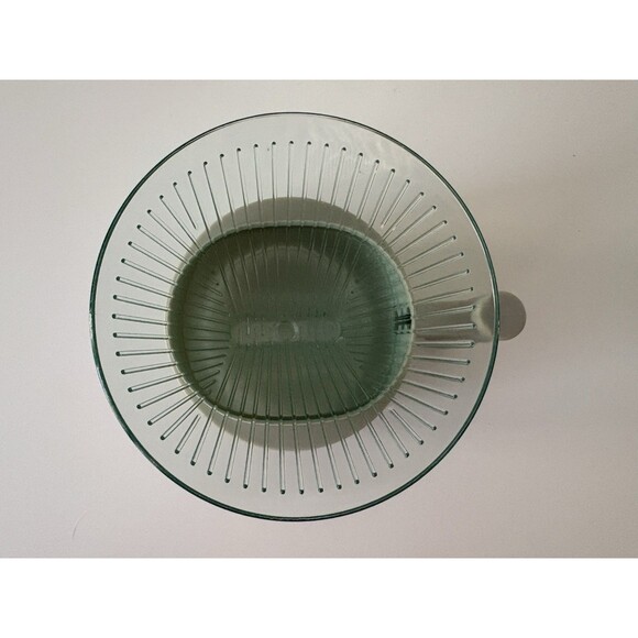 Starbucks Iced Coffee Pour Over Pitcher Green BPA Free 2013 Cone Pitcher Lid EUC - Picture 8 of 10